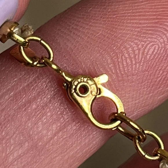 Vintage Chunky Monet Blue & Lavender Lucite Necklace EVC - Picture 3 of 8